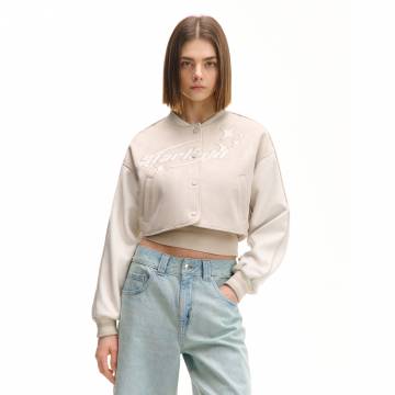 Cropp - Куртка зі штучної замші - нюдовий Cropp - Куртка зі штучної замші - нюдовий