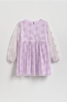Reserved - Сукня з візерунком - лавандовий - 328IB-04P