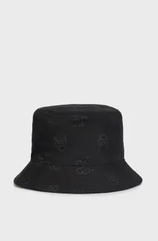 Мужская черная панама SPORT ESSENTIALS Черный ONESIZE Calvin Klein K50K510176