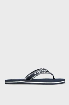 Женские темно-синие вьетнамки TOMMY WEBBING SANDAL Синий 36 Tommy Hilfiger FW0FW07143