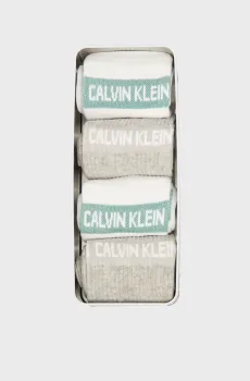 Женские носки (4 пары) GIFTBOX Разноцветный ONESIZE Calvin Klein 701235385