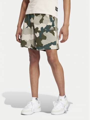 adidas Спортивні шорти Seasonal Essentials Camouflage IV7382 Зелений Regular Fit adidas Спортивні шорти Seasonal Essentials Camouflage IV7382 Зелений Regular Fit