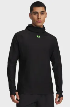 Мужское черное худи UA Ch. Elite Balaclava Черный L Under Armour 6011269-008