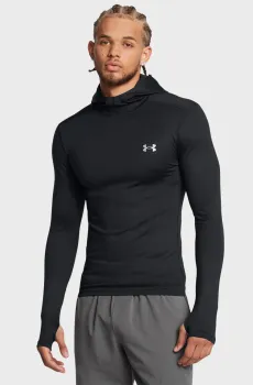 Мужское черное худи UA CG Elite Scuba Hdy Черный S Under Armour 1386944-001