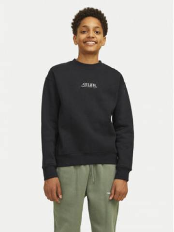 Jack&Jones Junior Світшот Brooklyn Graphic 12263290 Чорний Relaxed Fit Jack&Jones Junior Світшот Brooklyn Graphic 12263290 Чорний Relaxed Fit