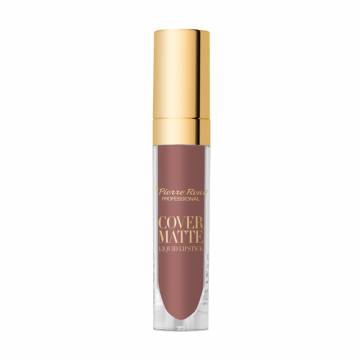 Жидкая матовая помада для губ Pierre Rene Cover Matte Liquid Lipstick 05 Rose Brown, 5 мл Жидкая матовая помада для губ Pierre Rene Cover Matte Liquid Lipstick 05 Rose Brown, 5 мл