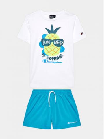 Champion Набір футболка та шорти 306392 Білий Regular Fit Champion Набір футболка та шорти 306392 Білий Regular Fit