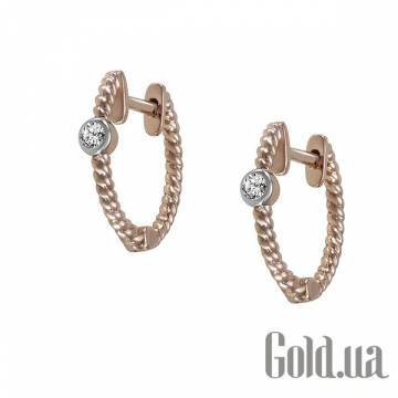 Серьги-кольца Lurie Jewelry Серьги-кольца Lurie Jewelry