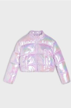 Квітована куртка puffer - різнобарвний