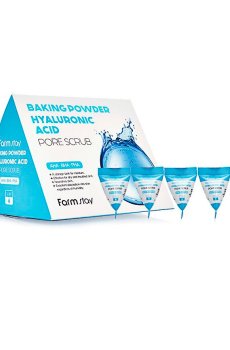 Скраб для лица FarmStay Bakihg Powder Hyaluronic Acid Pore Scrub с гиалуроновой кислотой, 25*7 г