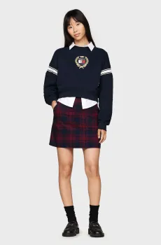 Женская юбка в клеткуTJW CHECK MINI SKIRT Разноцветный XS Tommy Jeans DW0DW18889
