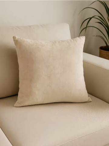 Декоративна подушка - бежевий