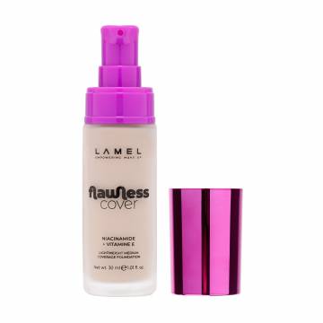 Тональная основа для лица LAMEL Make Up Flawless Cover Lightweight Medium Coverage Foundation 02, 30 мл Тональная основа для лица LAMEL Make Up Flawless Cover Lightweight Medium Coverage Foundation 02, 30 мл