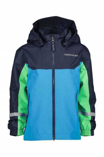 Детская куртка Didriksons PILVI KIDS JKT цвет зелёный Детская куртка Didriksons PILVI KIDS JKT цвет зелёный