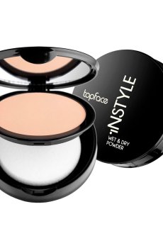 Компактная пудра для лица TopFace Instyle Wet & Dry Powder, 006, 10 г