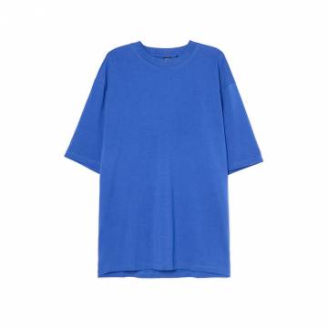 Cropp - Гладка футболка - індиго Cropp - Гладка футболка - індиго