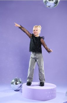 Блузка - чорний