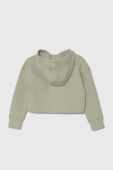 Детская кофта Guess цвет зелёный с капюшоном с аппликацией J2BQ35 FL03S Детская кофта Guess цвет зелёный с капюшоном с аппликацией J2BQ35 FL03S