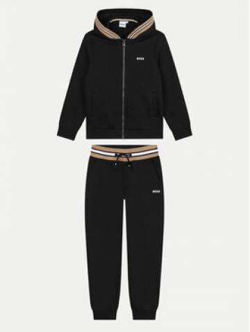 Boss Спортивний костюм J51135 S Чорний Regular Fit Boss Спортивний костюм J51135 S Чорний Regular Fit