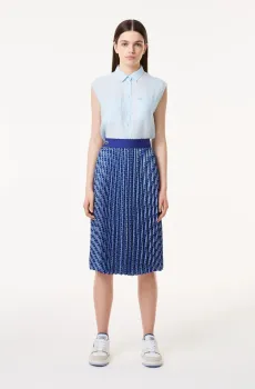 Женская голубая юбка Голубой 34 Lacoste JF0401F9F
