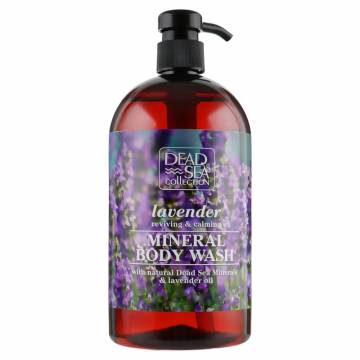 Гель для душа Dead Sea Collection Lavender Body Wash с минералами Мертвого моря и маслом лаванды, 500 мл Гель для душа Dead Sea Collection Lavender Body Wash с минералами Мертвого моря и маслом лаванды, 500 мл