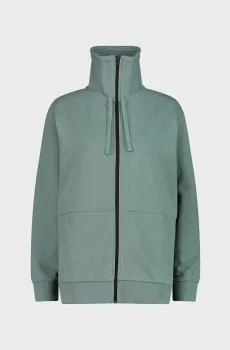 Женская зеленая спортивная кофта Зеленый 38 CMP 33D3426-E386