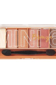 Тени для век technic Mini 6 Eyeshadow Palette, Bronze, 7.2 г