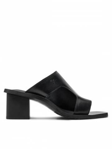 Calvin Klein Jeans Шльопанці 5 Heel Sandal Lh Mg Mtl YW0YW01500 Чорний Calvin Klein Jeans Шльопанці 5 Heel Sandal Lh Mg Mtl YW0YW01500 Чорний