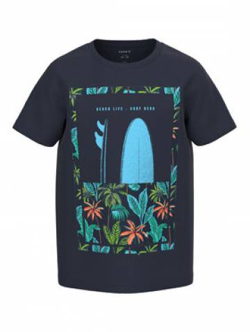 NAME IT Футболка 13213976 Cиній Regular Fit NAME IT Футболка 13213976 Cиній Regular Fit