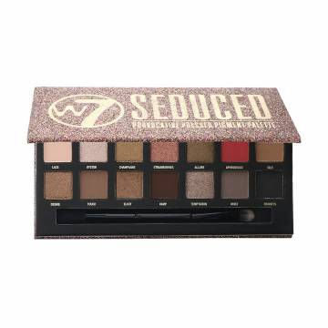 Палетка пигментированных теней для век W7 Seduced Provocative Pressed Pigment Palette, 11.2 г Палетка пигментированных теней для век W7 Seduced Provocative Pressed Pigment Palette, 11.2 г