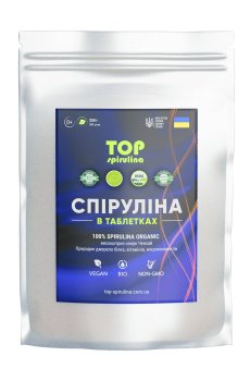 Спирулина TOP Spirulina, 500 таблеток