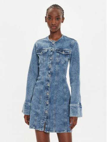 Pepe Jeans Джинсова сукня PL953549 Голубий Regular Fit Pepe Jeans Джинсова сукня PL953549 Голубий Regular Fit