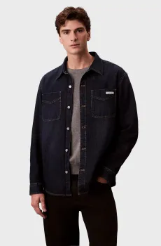 Мужская темно-синяя джинсовая рубашка SCARBOROUGH Синий XL Calvin Klein Jeans LV04RD709G