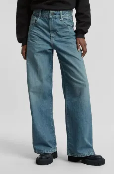 Женские синие джинсы Skater High Loose Wmn Синий 24-30 G-Star RAW D25286,D318