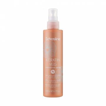 Ламинирующий спрей Echosline Keratin Veg Lamination Spray для окрашенных и химически обработанных волос, с кератином, 200 мл Ламинирующий спрей Echosline Keratin Veg Lamination Spray для окрашенных и химически обработанных волос, с кератином, 200 мл