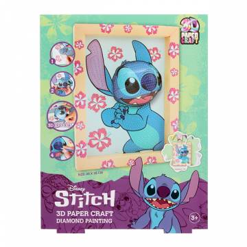 Алмазна мозаїка 3D Disney Stitch в рамці (ST24333) Алмазна мозаїка 3D Disney Stitch в рамці (ST24333)