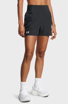 Женские темно-серые шорты UA Trail Run Shorts Серый XS Under Armour 1383360-016