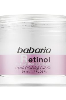 Крем для лица Babaria Retinol Anti-Wrinkle Cream с ретинолом, 50 мл