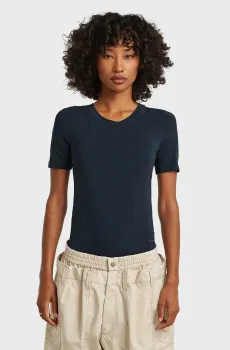 Женское темно-синее боди 2nd skin Синий M G-Star RAW D28726,E299