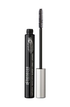 Тушь для ресниц Benecos Natural Super Long Lashes Mascara, Carbon Black, 8 мл