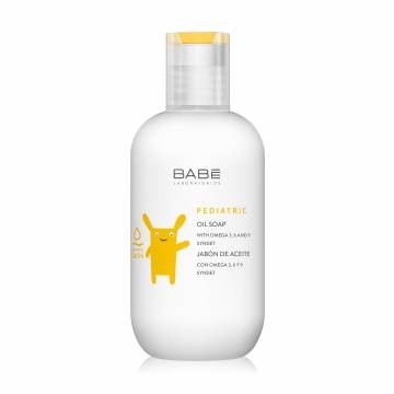 Детское мыло BABE Laboratorios Oil Soap на основе масел, без воды и щелочей, 200 мл Детское мыло BABE Laboratorios Oil Soap на основе масел, без воды и щелочей, 200 мл