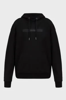 Мужское черное худи STRUCTURED EMBROIDERY Черный M Calvin Klein K10K113768