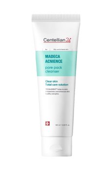 Очищающее средство-маска для лица Centellian24 Madeca Acnience Pore Pack Cleanser для жирной и раздраженной кожи, 120 мл