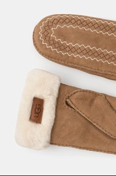 Замшевые перчатки UGG