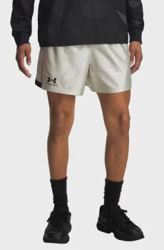 Мужские бежевые шорты UA M 96 Terrace Shorts Бежевый XXL Under Armour 6005126-110