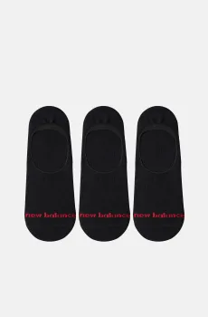 Черные следы Liner (3 пари) Черный 39-42 New Balance LAS51323BK
