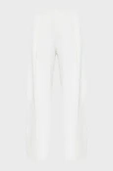 Женские белые брюки STUDIO Белый 40 Karl Lagerfeld B2W10147