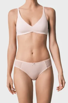 Женские бежевые трусики Бежевый S womensecret 874467