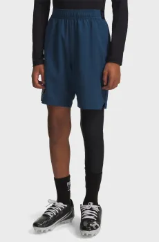 Детские темно-синие шорты UA Vanish Shorts Синий 7 Under Armour 1389171-498