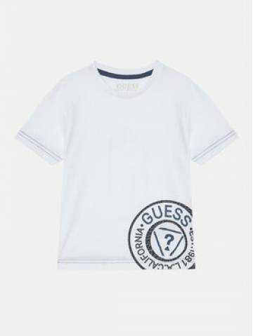 Guess Футболка N5RI15 K8HM4 Білий Regular Fit Guess Футболка N5RI15 K8HM4 Білий Regular Fit
